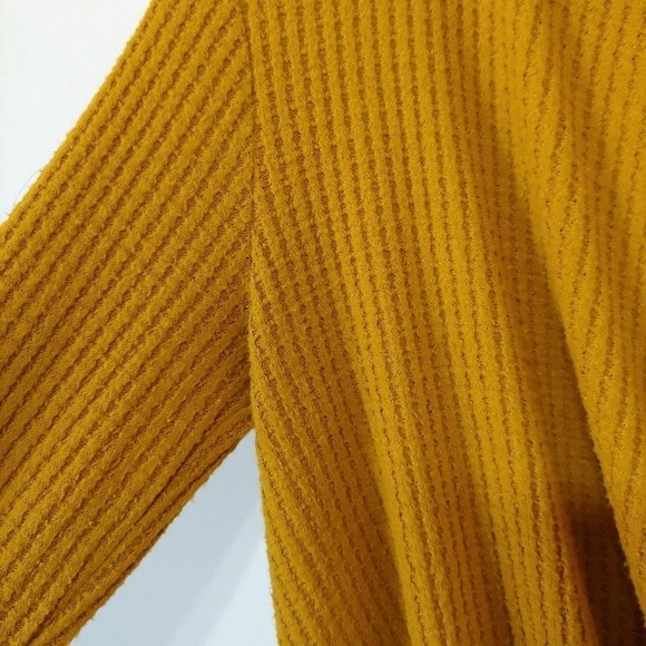 ANTHROPOLOGIE Akemi + Kin Woodruff Waffle Knit Wrap Top - Picture 5 of 15